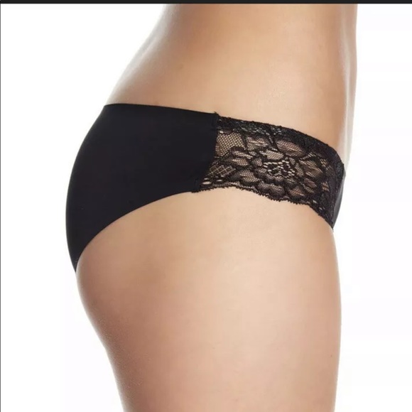 Free People FP Womens Size Small Black Panty - Picture 5 of 6